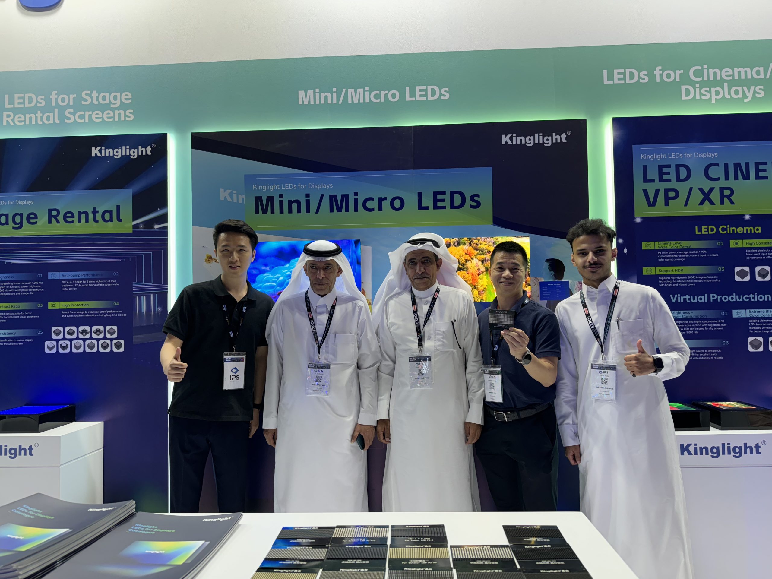 KinglightGALAXY銀河攜新品亮相沙特SLS展，助力沙特文娛產(chǎn)業(yè)騰飛！